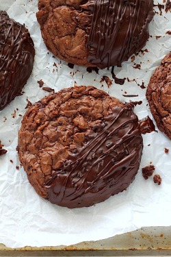do-not-touch-my-food:  Chocolate Glazed Double Chocolate Chip