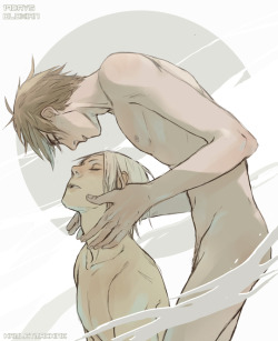 hamletmachine:  Zheng Xi + Jian Yi from   old先’s 19Days