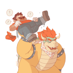 opt1gan: Bowser KILLS mario.png