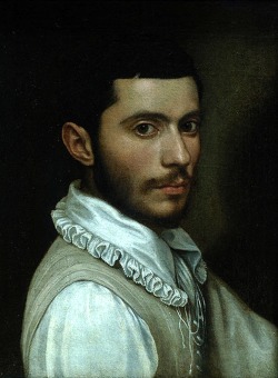 ganymedesrocks:  somanyhumanbeings:  Scipione Pulzone, Self-Portrait