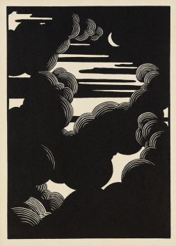 wasbella102:   Wolken, 1890. - Félix Vallotton 