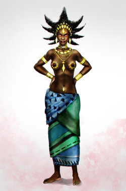 fyblackwomenart:  Karaba by GuxD Kirikou and the Sorceress here!