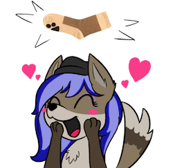 xenithion:  searchiebutt seems pretty excited for those pawsocks