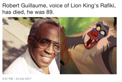 dontblamedisney: throwbackblr: Robert Guillaume, the voice of