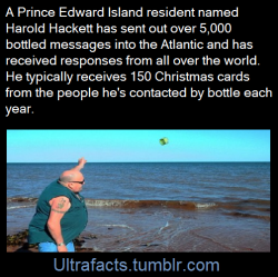 ultrafacts:Every message asks the finder to send a response back