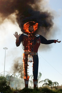 hellabitcoins:  the immolation of Big Tex as sacrificial atonement