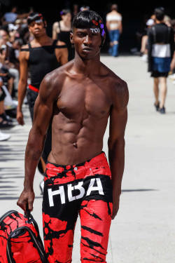 ohthentic:  black-boys: Adonis Bosso | Hood By Air SS 16  Oh