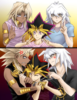 suishouyuki:  Light and Dark - view on deviantART Yami’s gonna