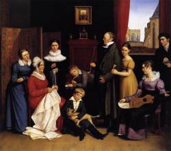 classic-art:  The Begas Family Carl the Elder Begas 