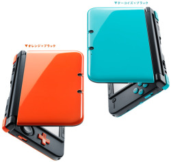 tinycartridge:  Japan’s fresh to death Orange & Turquoise 3DS