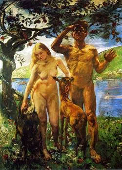 justineportraits:Lovis Corinth      Paradis   1911-12