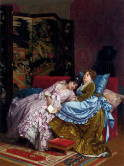 ladygiorgiana:  AUGUSTE SERRURE  belgian (1825 - 1903)
