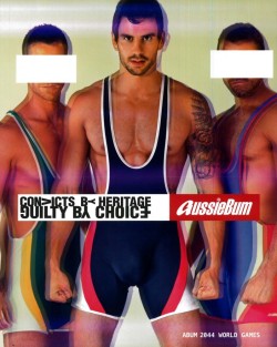 onegaygeek:  Jeremy Brink wearing aussieBum’s wrestleMe Forever