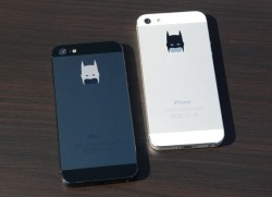 Omg I want an iphone decal. Like an avengers or mr. Chip one