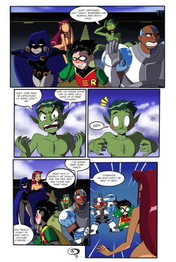 chillguydraws:   From Teen Titans Go! Vol 1 #8, yes a real comic