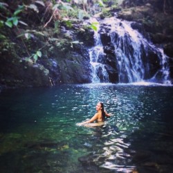 naturalswimmingspirit:Zip-lining, then 50 minute hike up the