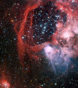 just–space:  Superbubble LHA 120-N 44 in the Large Magellanic