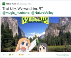 thatsonofamitch:  the nature valley twitter has become what I