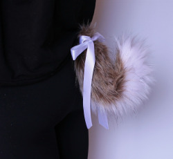 kittensplaypenshop:  Deer tail for custom order. Will be adding