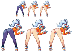 bootyhook: Megaman ZX’s Ashe found the booty and is willing