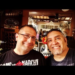 Rich and me. #familia #raidernation #family #goodtimes  (at San