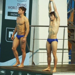 amazingmalenudity:Tom Daley and Daniel Goodfellow