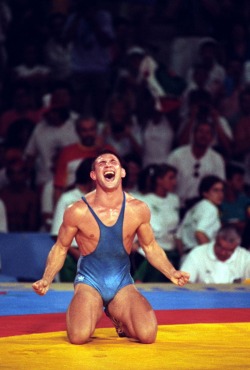 wrestlingisbest:#TBT Olympic Champion, Atilla Repka, Hungary.