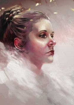 deviantart: Rest in peace, Carrie Fisher. Princess, advocate,