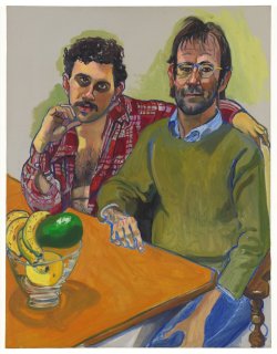 Alice Neel, Geoffrey Hendricks and Brian. 1978