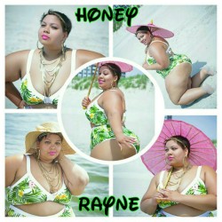 honeyrayne:  My new @forever21 swim suit! #BBW #BBWFashion #PlusSize