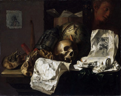 classic-art:  Vanitas N. L. Peschier 