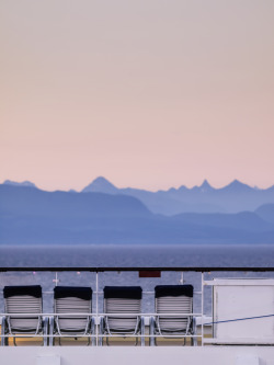 nicholasdyee:  On Deck on Flickr. Deck chair looking out towards