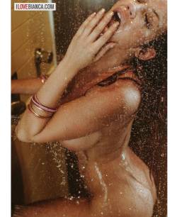 When one feels dirty, one must take a shower. 💦😆 www.ilovebianca.com