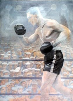 Georgy Guryanov (Russian, 1961-2013), The Boxer, 1992