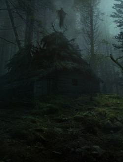 fantasyartwatch:Abandoned Hut by Yuri Hill