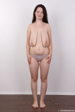 lanky056:  Perfect saggy empty udders, bags of skin and nipples,