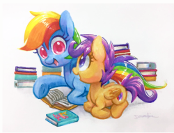 bobdude0: dawnf1re:  A copic commission done at Bronycon. Seemed