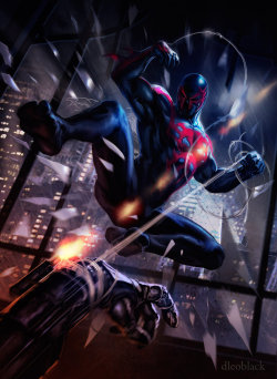 Spider Man 2099 by dleoblack 