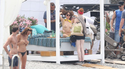 toplessbeachcelebs:  Dakota Johnson (Actress) filming scenes