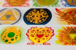 retrogamingblog:  Holographic Legend of Zelda Washi Tape made