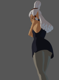 blenderknight: Paya is now officially on the done list!  She’s