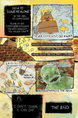 tzysk:  Lemongrab’s unpleasant comic from Adventure Time #30,