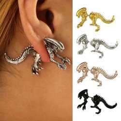 color-head: ALIEN earrings! Shop here  ♥