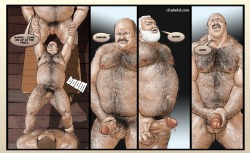beardaddyslavemaster:  A is for Artwork A group of bears living in the sticks, abduct a younger bear and take him to their hideout where the sexually use and abuse him. Â  http://www.chubold.com/imgtitle/v1888_1.jpg