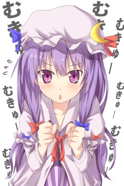 patchouli knowledge (touhou) drawn by efe - Danbooru