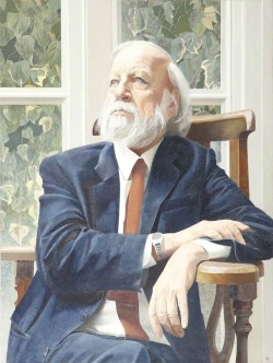   ‘William Golding’ as painted by Norman Charles Blamey 