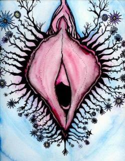 ven-y-cogeme:   lunamorada:  Mi vulva es una flores una conchaun