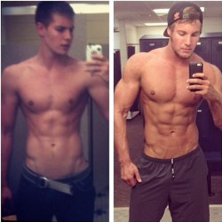 drwannabe:  Zach Deal’s transformation [more transformations]