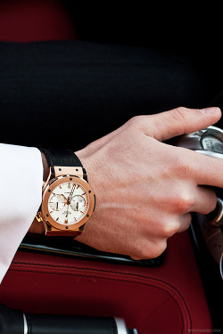 watchanish:  SLR 722 x Hublot Classic Fusion Chronograph from