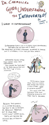 explore-blog:  Charming illustrated guide to understanding introverts,